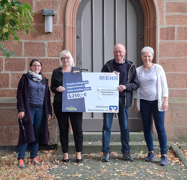 Bau eines barrierefreien Zugangs zur Kinzenbacher Kirche